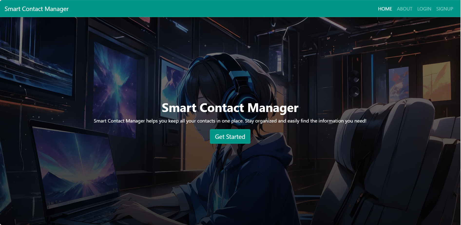 Smart Contact Manager Application
